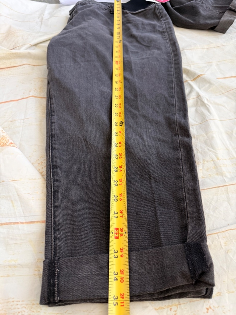 Isabel Maternity Boyfriend Jeans | 18 | NWT | Relaxed Fit Maternity Denim - Picture 9 of 9